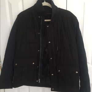 Thick quilted thermal jacket